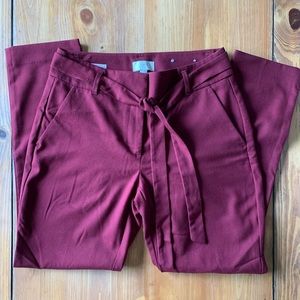 Loft High Rise Skinny Ankle Dress Pants